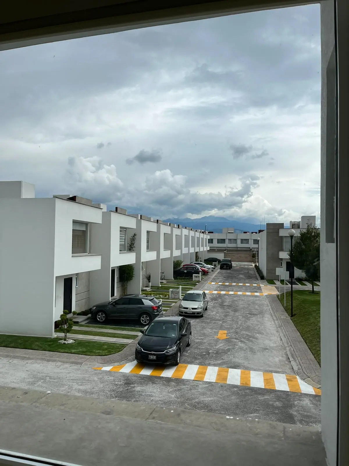 Vista hacia el Nevado de Toluca desde la propiedad